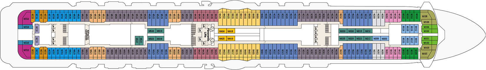 Princess Cruises Sky Princess Deck 15.png